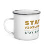 enamel-mug-white-12-oz-left-6ae5be2fe9674.jpg Stay Vigilant Enamel Mug