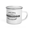 enamel-mug-white-12-oz-right-6ac1152130878.jpg Whamageddon Classic Logo Enamel Mug
