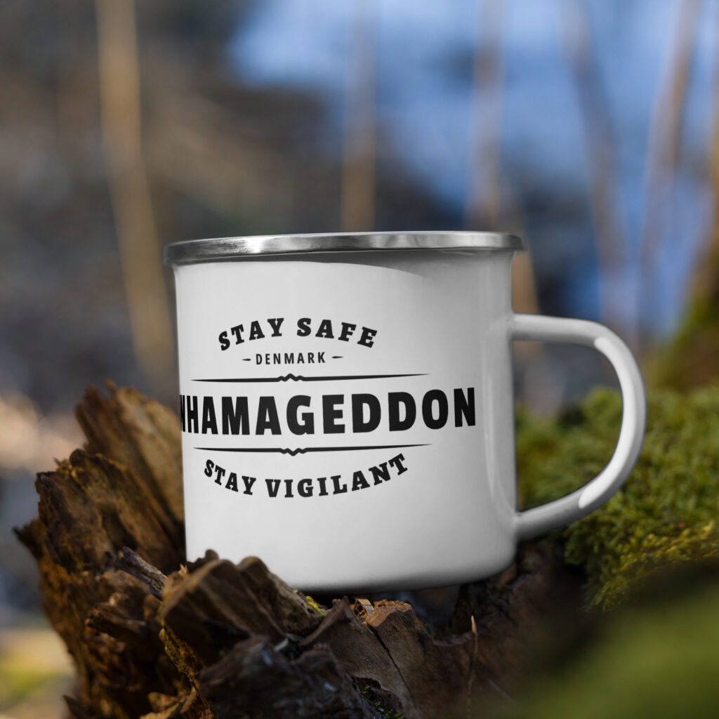 Whamageddon Classic Logo Enamel Mug