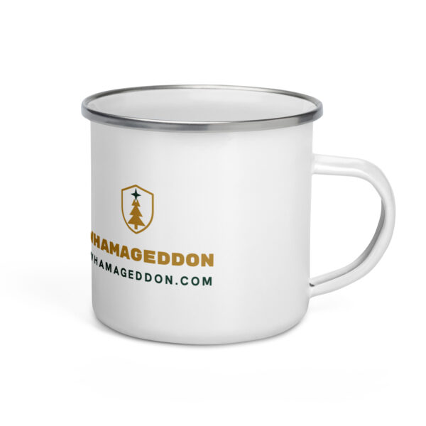 enamel-mug-white-12-oz-right-6ae5be2fe99ef.jpg Stay Vigilant Enamel Mug