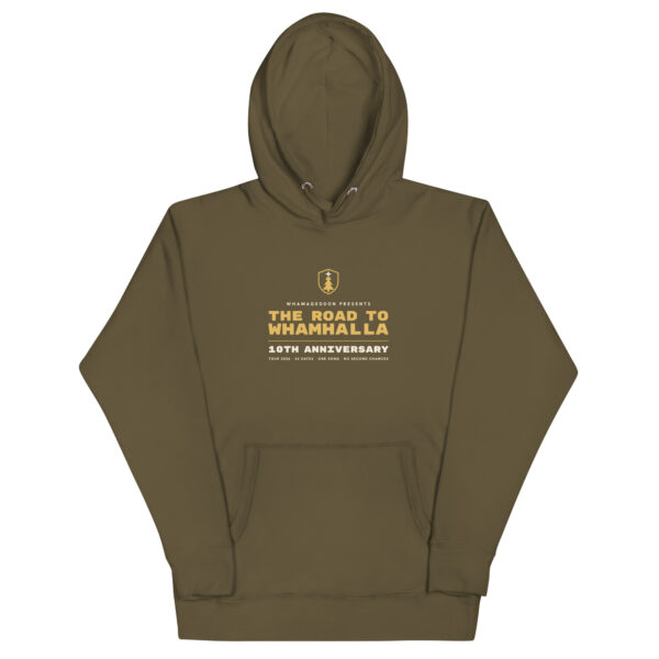 unisex-premium-pullover-hoodie-military-green-front-6ac151dbb847f.jpg 2026 Anniversary Tour hoodie