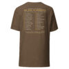 unisex-staple-t-shirt-heather-brown-back-6ac120d569f43.jpg 2026 Anniversary Tour shirt