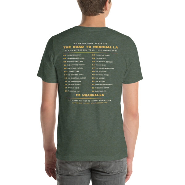 unisex-staple-t-shirt-heather-forest-back-6ac152320a6f2.jpg 2026 Anniversary Tour shirt