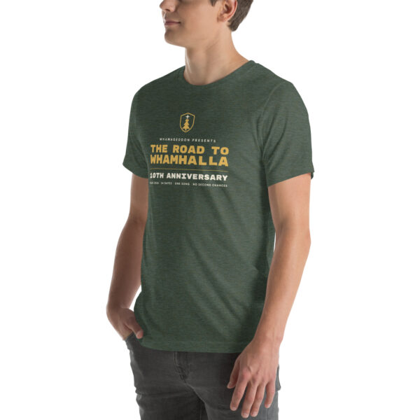 unisex-staple-t-shirt-heather-forest-left-front-6ac1523210ad1.jpg 2026 Anniversary Tour shirt