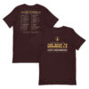 unisex-staple-t-shirt-oxblood-black-front-and-back-6ac120d56af82.jpg 2026 Anniversary Tour shirt